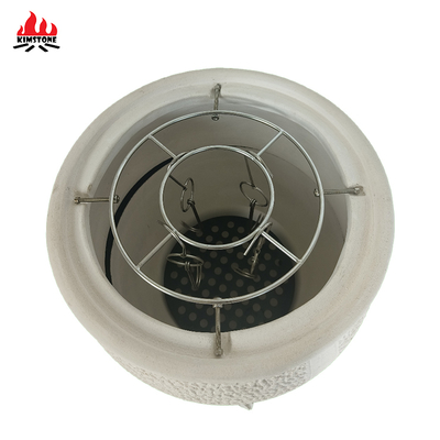 KIMSTONE New Product 21 Inch KimTop Series Kamado Hanging  Grill Clay Tandoor Oven