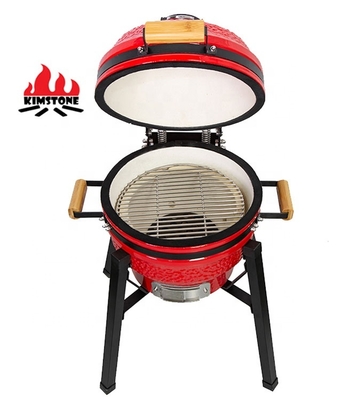 Kimstone Outdoor Ceramic Charcoal Commercial Bbq Grill Spit Rotisserie  Grill Home and Garden BBQ