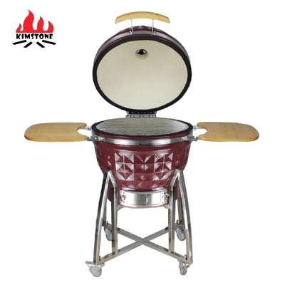 KIMSTONE Hot Sale Komodo Diamond 24 Inch Parrilla Para Barbacoas Outdoor Bbq Ceramic burner Pizza Oven Kamado Charcoal Bbq Grill
