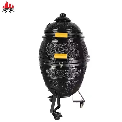 KIMSTONE New Product 21 Inch Tandoor Oven Charcoal Smoker Grill Outdoor Cooking Grill Wide Space High-efficiency Grill