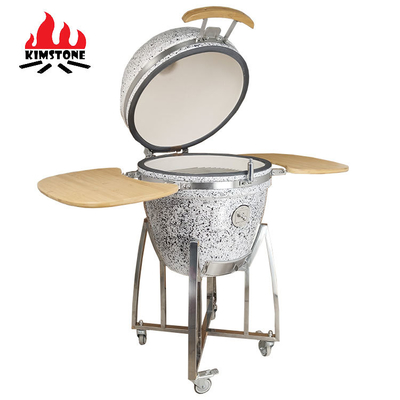 KIMSTONE 2023 New Arrival Customized XL 21 Inch BBQ Charcoal Grill Ceramic Kamado Grill Smoker