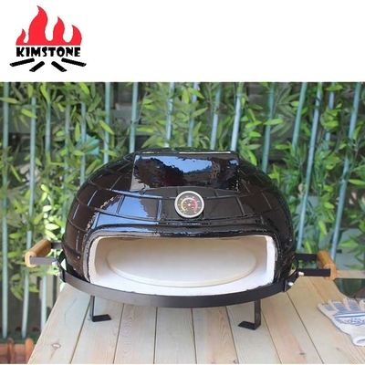 KIMSTONE 2022 Professional Forno a Legna Outdoor Wood Burning Portable Horno Pizzero Charcoal Grill Dome Pizza Ovens for Sale