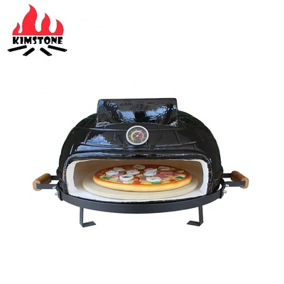 KIMSTONE 2022 Professional Forno a Legna Outdoor Wood Burning Portable Horno Pizzero Charcoal Grill Dome Pizza Ovens for Sale