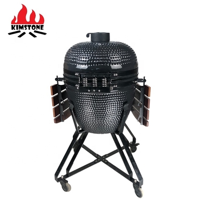 KAMADO 23.5 Inch Kamodo BBQ Asado Keramik Meat Grill Chinese Wholesale 2023 Outdoor Ceramic Barbecue Kamado