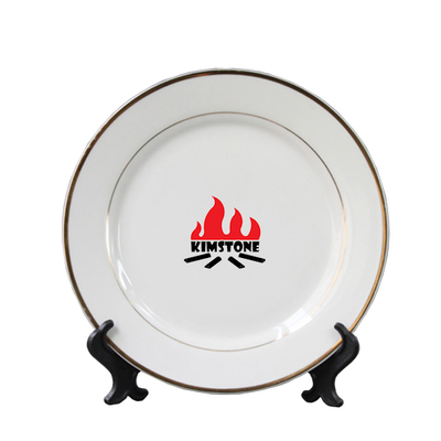 Super White 8inch Ceramic Plate for Charm Kitchen