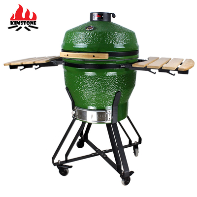 New Style KIMSTONE Kamado Grill Kimstone BBQ Grill 22inch Smoker Grill China Ceramic