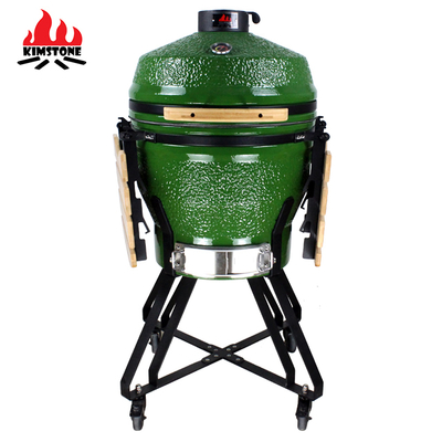 New Style KIMSTONE Kamado Grill Kimstone BBQ Grill 22inch Smoker Grill China Ceramic