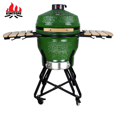 New Style KIMSTONE Kamado Grill Kimstone BBQ Grill 22inch Smoker Grill China Ceramic