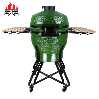 New Style KIMSTONE Kamado Grill Kimstone BBQ Grill 22inch Smoker Grill China Ceramic