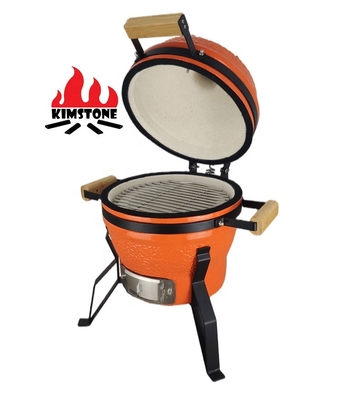 KIMSTONE 13 Inch Charcoal Grill Luxury Outdoor Garden Charcoal Griller Smoker Charcoal Grill Commercial for Sale Josper Grill