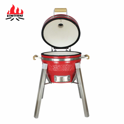 Oval 15 Deflector Rotisserie Grill With Lid Big Masterbuild  Pizza Oven Large Outdoor KIMSTONE Kamado Grill