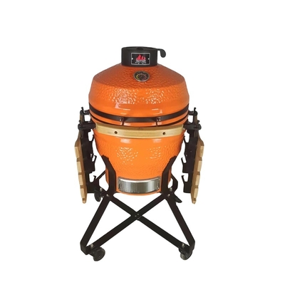 18inch Stand Bog Kamado Cast Iron Chimney for Kamado Wuxi Cooking Grid With Deflector Kamado Grill