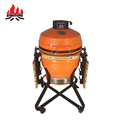 Kamado BBQ 18 Inches Original Outdoor Ceramic Grill Auplex Charcoal Egg Kamado for Outdoor Kitchen