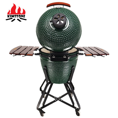 KIMSTONE Barbecue Griller Charcoal Kamado Grill Kamando Asador De Ceramic Komado 21 Smoker Bbq Grill