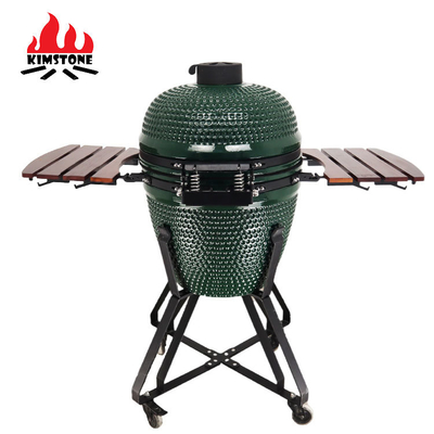 KIMSTONE Barbecue Griller Charcoal Kamado Grill Kamando Asador De Ceramic Komado 21 Smoker Bbq Grill