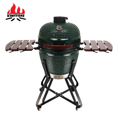 KIMSTONE Barbecue Griller Charcoal Kamado Grill Kamando Asador De Ceramic Komado 21 Smoker Bbq Grill