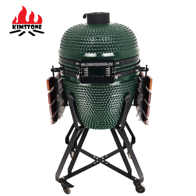 KIMSTONE Barbecue Griller Charcoal Kamado Grill Kamando Asador De Ceramic Komado 21 Smoker Bbq Grill