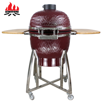 21 Inches KIMSTONE Outdoor Lifestyle Tandoori Kamado Ceramic Charcoal Grill